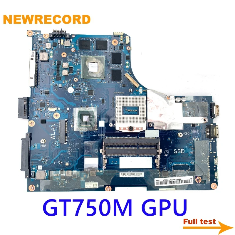 NEWRECORD VIQY1 NM A032 основная плата для Lenovo ideapad Y510P 15 6 ''Материнская ноутбука GT750M GPU DDR3L