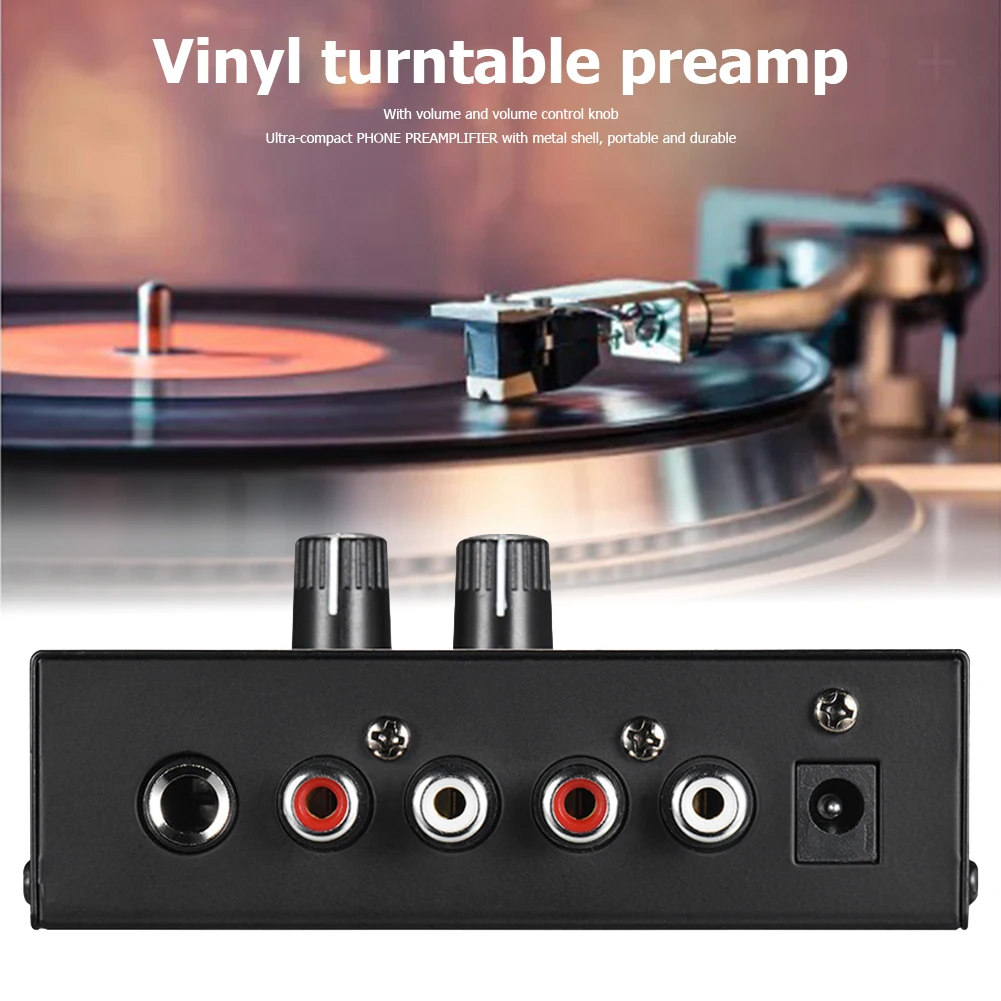 Виниловый проигрыватель LP RCA, вход 1/4 дюйма, выход TRS PP500, предусилитель для фонографа, музыкальный инструмент, принадлежности
Виниловый проигрыватель LP RCA, вход 1/4 дюйма, выход TRS PP500, предусилитель для фонографа, музыкальный инструмент, принадлежности
