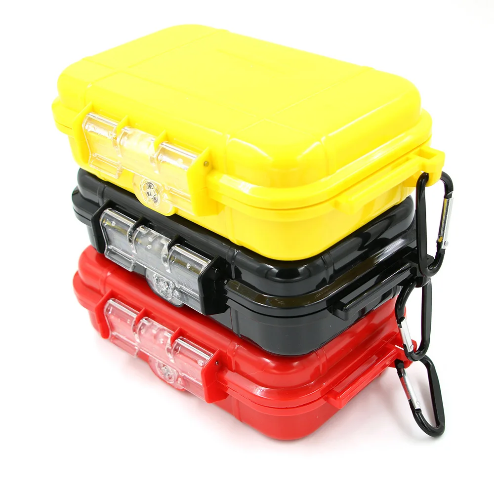 155*85*45mm Outdoor Organizer Shockproof Waterproof Storage Box Small Jewelry Travel Container Storage Box Sealed Flip Carry Box
155*85*45mm Outdoor Organizer Shockproof Waterproof Storage Box Small Jewelry Travel Container Storage Box Sealed Flip Carry Box