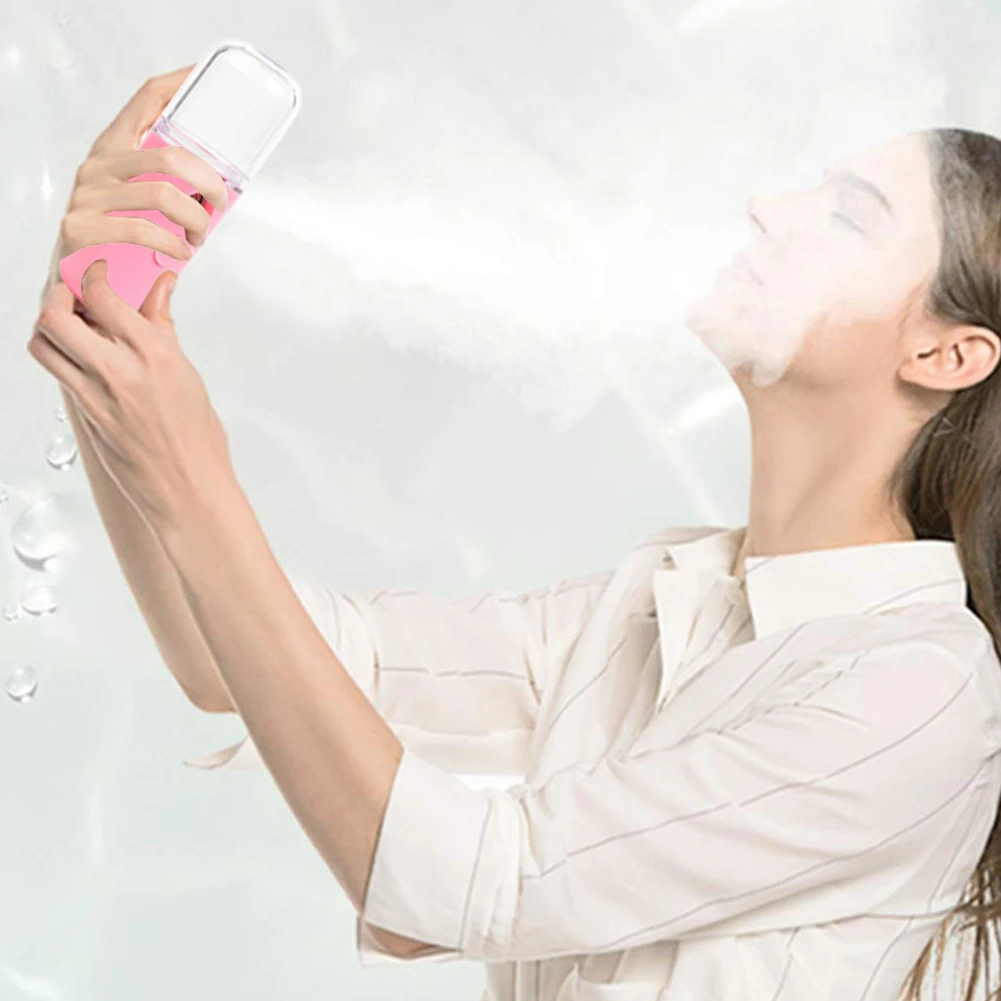 30ML Nano Facial Mister Portable USB Recharging Sprayer Cool Mist Facial Steamer Handy Mist Sprayer For Skin Care Moisturizing 
30ML Nano Facial Mister Portable USB Recharging Sprayer Cool Mist Facial Steamer Handy Mist Sprayer For Skin Care Moisturizing