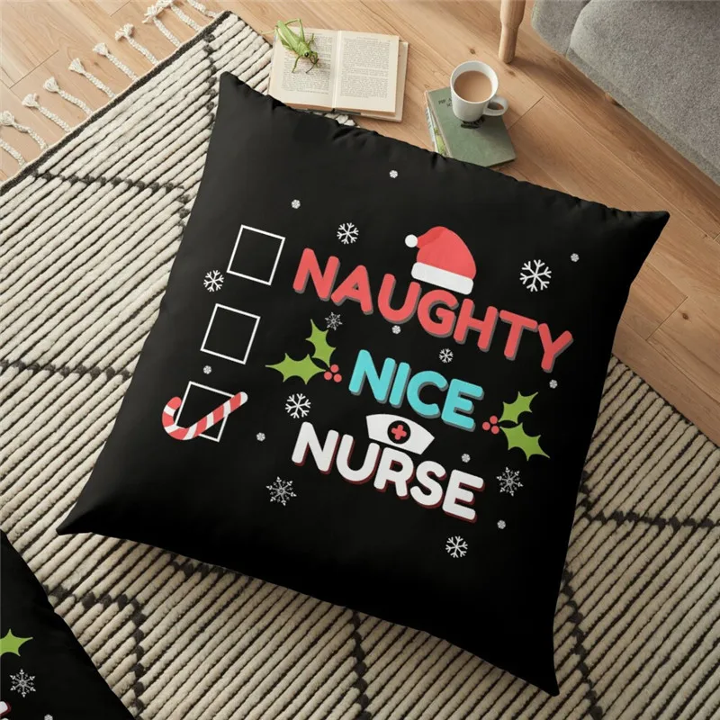 Merry Christmas Cushion Cover Nice Nurse Plaid Printed 45*45cm Christmas Pillowcase Gifts Xmas Cushion Decorative for home 2022
Merry Christmas Cushion Cover Nice Nurse Plaid Printed 45*45cm Christmas Pillowcase Gifts Xmas Cushion Decorative for home 2022