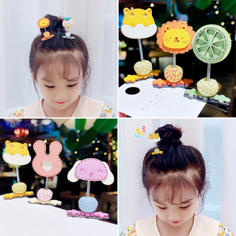 Children's super of cute little animal spring top clip Korean princess baby hair clip headdress hairpin female of the girls
Children's super of cute little animal spring top clip Korean princess baby hair clip headdress hairpin female of the girls