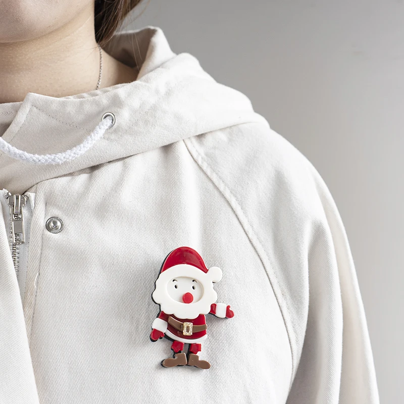 New Fashion Acrylic Cute Santa Claus Brooches Pins For Women Kids Christmas Day Decoration Fashion Brooch Jewelry Christmas Gift
New Fashion Acrylic Cute Santa Claus Brooches Pins For Women Kids Christmas Day Decoration Fashion Brooch Jewelry Christmas Gift