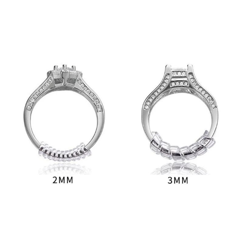 16 Pcs/Set Invisible Ring Size Adjuster Transparent Spiral Ring Tightener Reducer Jewelry Rings Size Guard Resizing Tool
16 Pcs/Set Invisible Ring Size Adjuster Transparent Spiral Ring Tightener Reducer Jewelry Rings Size Guard Resizing Tool