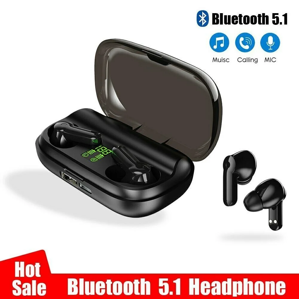 Беспроводные Bluetooth-наушники, спортивные TWS-наушники, наушники с громкой базой
Беспроводные Bluetooth-наушники, спортивные TWS-наушники, наушники с громкой базой