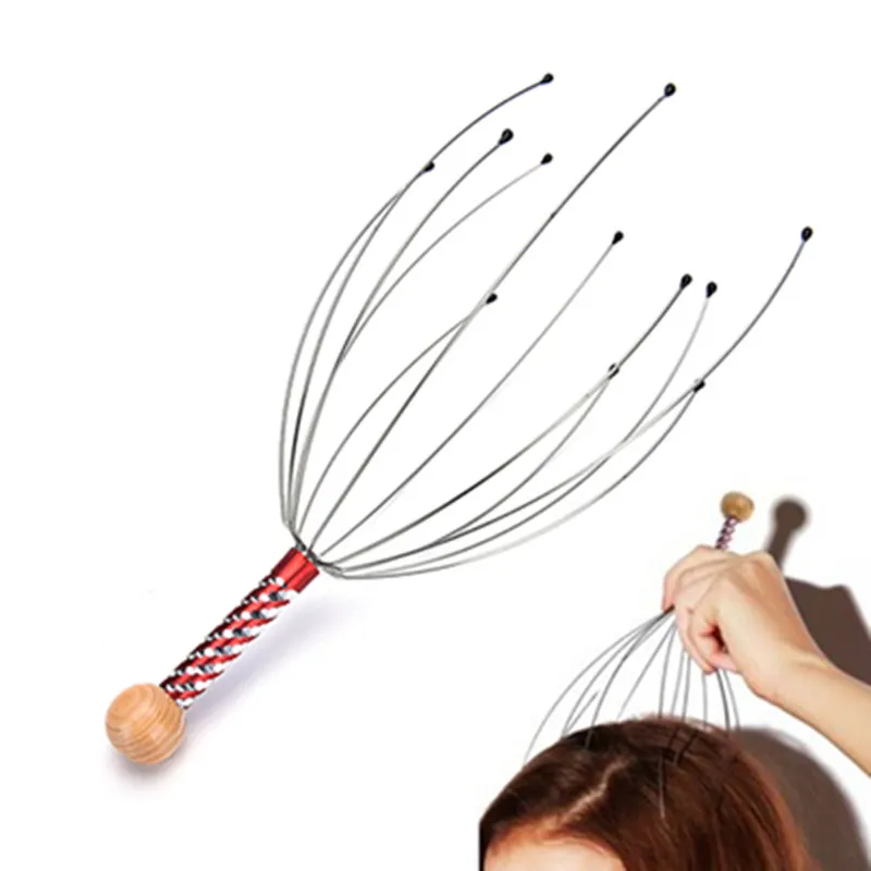 Head Relax Massager Healing Neck Claw Massage Anti-stress Pain Relief Octopus Scalp Relax Spa Headache Stimulate Blood Circulate
Head Relax Massager Healing Neck Claw Massage Anti-stress Pain Relief Octopus Scalp Relax Spa Headache Stimulate Blood Circulate