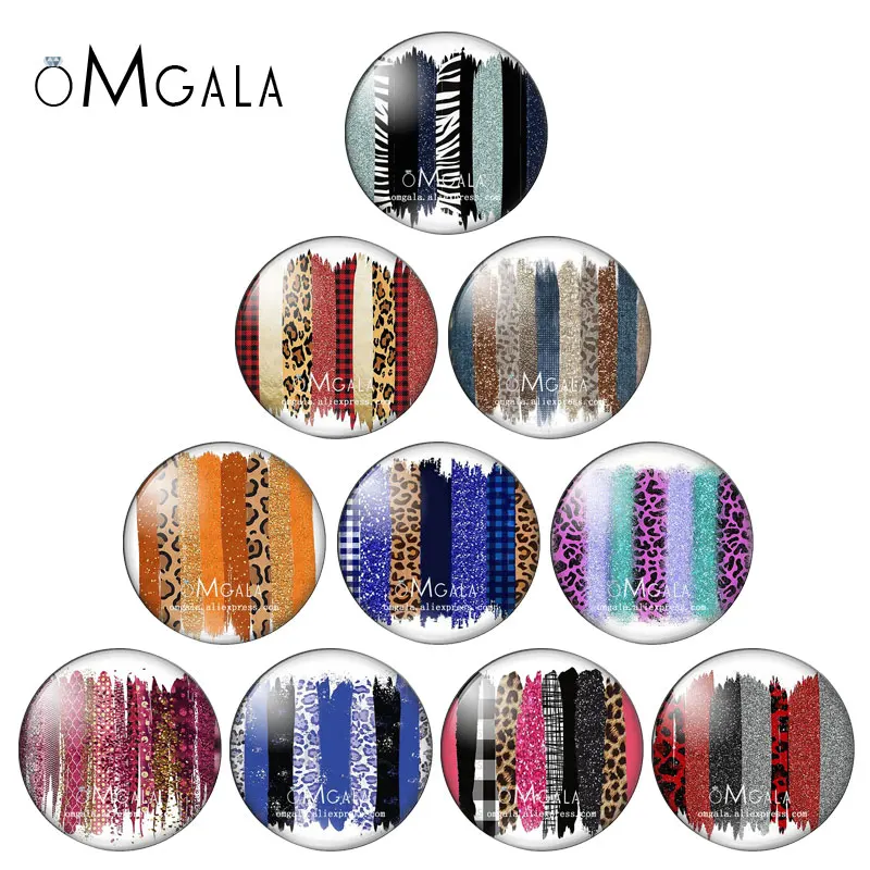 Glitter Brush Strokes Leopard Print 10pcs 8mm/10mm12mm/18mm/20mm/25mm Round photo glass cabochon demo flat back Making findings
Glitter Brush Strokes Leopard Print 10pcs 8mm/10mm12mm/18mm/20mm/25mm Round photo glass cabochon demo flat back Making findings