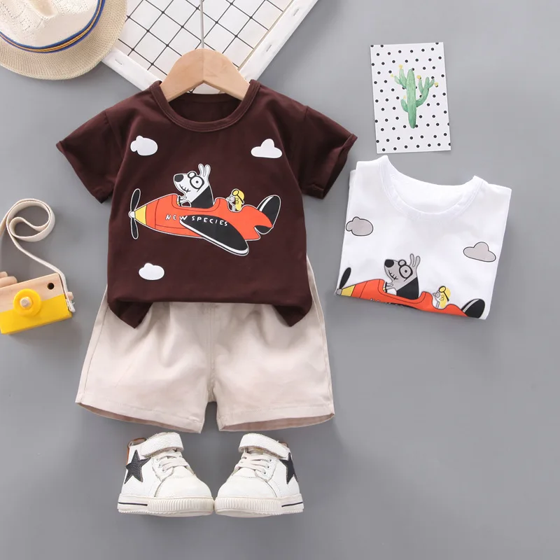 Children Boys Clothes Fashion Summer Baby Clothing Casual T-Shirt Shorts 2Pcs/Sets Toddler Cotton Costume Kids Tracksuits
Children Boys Clothes Fashion Summer Baby Clothing Casual T-Shirt Shorts 2Pcs/Sets Toddler Cotton Costume Kids Tracksuits
