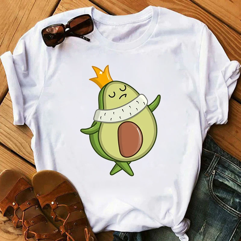 2021 Hot Avocado Printed Kawaii Cartoon T Shirt Women Funny Avocado T-shirt Cartoon Graphic Tees Tops Tshirt Female
2021 Hot Avocado Printed Kawaii Cartoon T Shirt Women Funny Avocado T-shirt Cartoon Graphic Tees Tops Tshirt Female