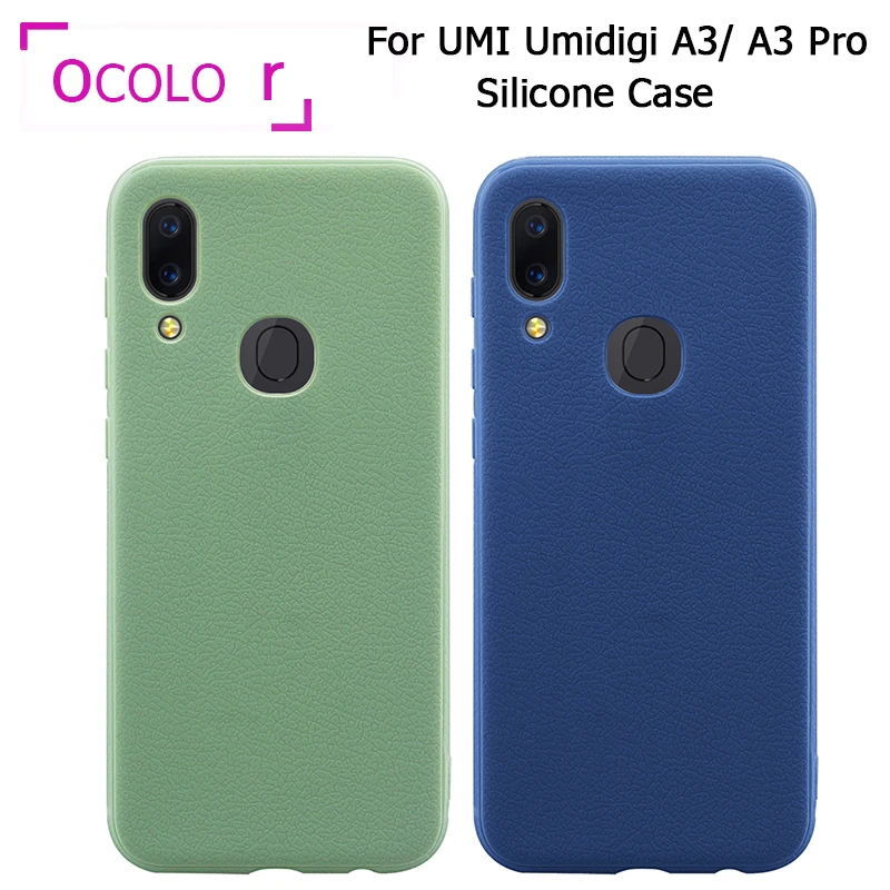 Ocolor для Umidigi A3 силиконовый чехол Мягкий защитный накладка TPU 5 ''для Pro