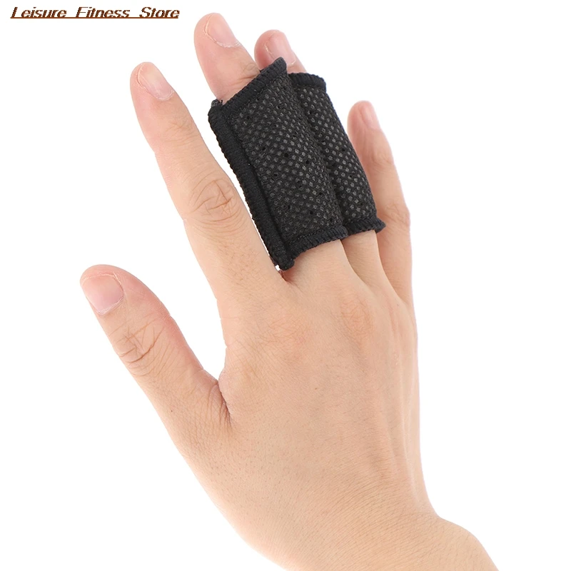 Elastic Finger Sleeve Protector Sports Support Brace Thumb Protector For Basketball Volleyball Badminton Fitness Gym
Elastic Finger Sleeve Protector Sports Support Brace Thumb Protector For Basketball Volleyball Badminton Fitness Gym