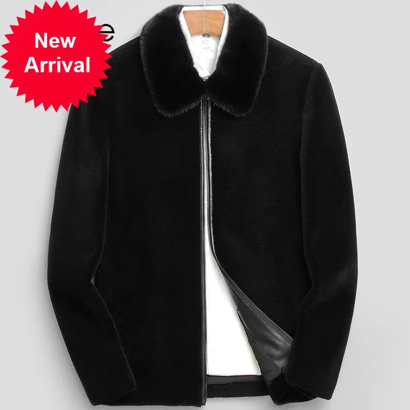 Зимнее Мужское пальто из натуральной кожи MT808, толстое кожаное пальто, мужская кожаная куртка с меховым воротником, короткая черная куртка, ...
Зимнее Мужское пальто из натуральной кожи MT808, толстое кожаное пальто, мужская кожаная куртка с меховым воротником, короткая черная куртка, ...