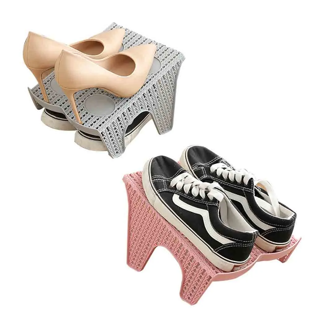 Shoe Slots Double Layer Plastic Space Saver Holder Shoes Box Organizer Storage Imitation Rattan Double Layer Shoe Rack Home Rack
Shoe Slots Double Layer Plastic Space Saver Holder Shoes Box Organizer Storage Imitation Rattan Double Layer Shoe Rack Home Rack