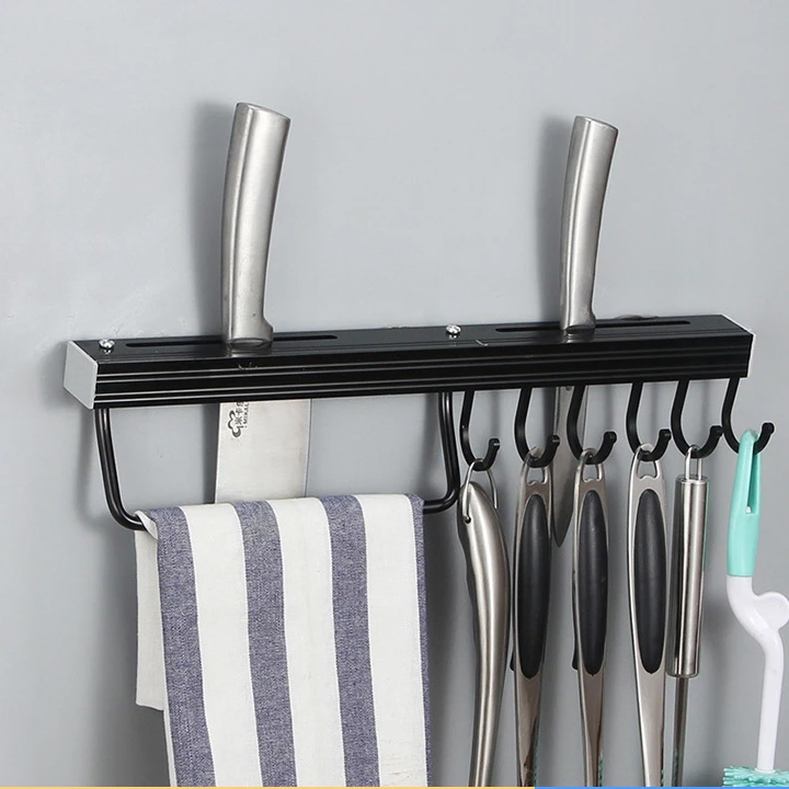 Настенный Черный алюминиевый стеллаж для кухни, держатель для инструментов, один бар, легкий нож для хранения, полоска для посуды, инструмен...
Настенный Черный алюминиевый стеллаж для кухни, держатель для инструментов, один бар, легкий нож для хранения, полоска для посуды, инструмен...