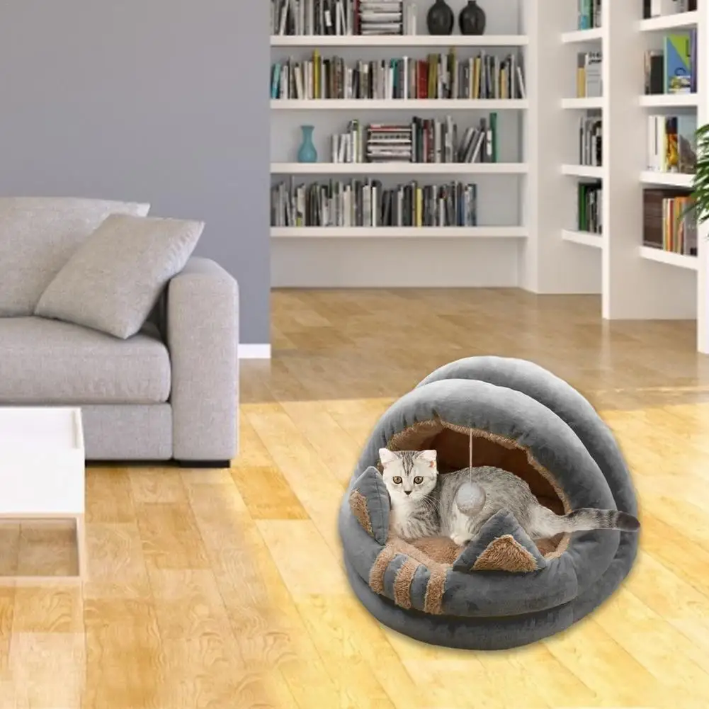 Semi-enclosed Cat Bed Waterproof Cat House Pet Tent For For Indoor Cats Or Small Dogs Puppy Kitten Rabbit WO
Semi-enclosed Cat Bed Waterproof Cat House Pet Tent For For Indoor Cats Or Small Dogs Puppy Kitten Rabbit WO
