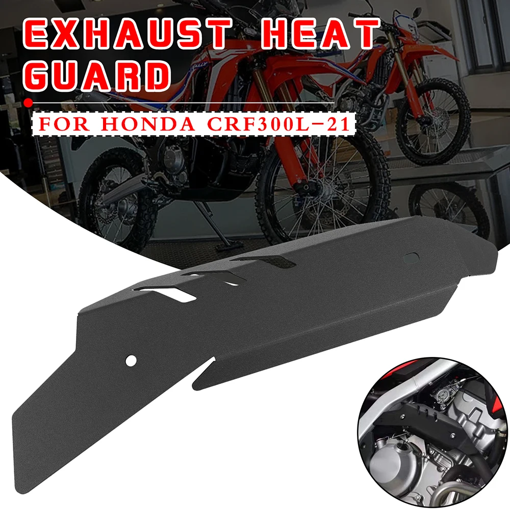 Motorcycle Exhaust Heat Guard Anti-Scalding Cover Heat Shield Exhaust Protector For Honda CRF300L Rally CRF 300L CRF300 L 20-22 
Motorcycle Exhaust Heat Guard Anti-Scalding Cover Heat Shield Exhaust Protector For Honda CRF300L Rally CRF 300L CRF300 L 20-22