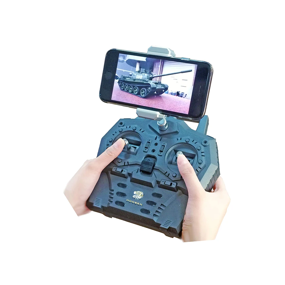 HOOBEN Romote Controller 12CH 2.4G for RC Tanks Multi-Function Easy to Add Phone Holder for FPV
HOOBEN Romote Controller 12CH 2.4G for RC Tanks Multi-Function Easy to Add Phone Holder for FPV