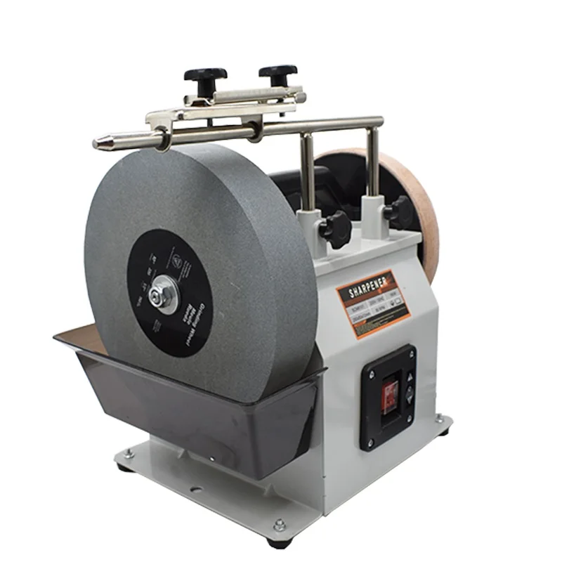 10Inch Knife Sharpener Fixed Speed Water Cooled Grinder Polishing Machine Device DIY Accessory Tool Portable Equipment 220V/180W
10Inch Knife Sharpener Fixed Speed Water Cooled Grinder Polishing Machine Device DIY Accessory Tool Portable Equipment 220V/180W