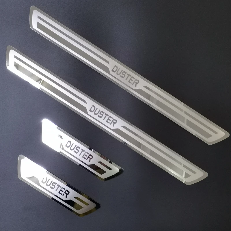 For Renault Duster Dacia 2010-2018 2019 2020 Door Sill Scuff Plate Cover Threshold Pedal Protect Sticker Car Styling Accessories
For Renault Duster Dacia 2010-2018 2019 2020 Door Sill Scuff Plate Cover Threshold Pedal Protect Sticker Car Styling Accessories
