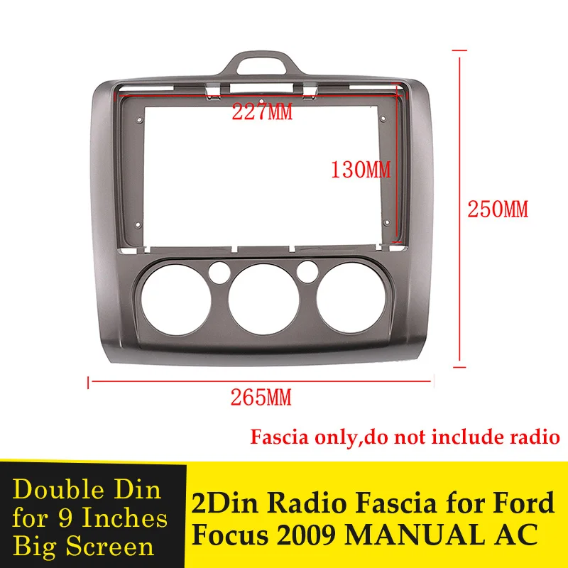 9 Inch Car Audio Frame Car Radio Fascia For Ford Focus 2009 Car Radio Installation DVD GPS MP5 ABS PC Plastic Fascia Plane
9 Inch Car Audio Frame Car Radio Fascia For Ford Focus 2009 Car Radio Installation DVD GPS MP5 ABS PC Plastic Fascia Plane