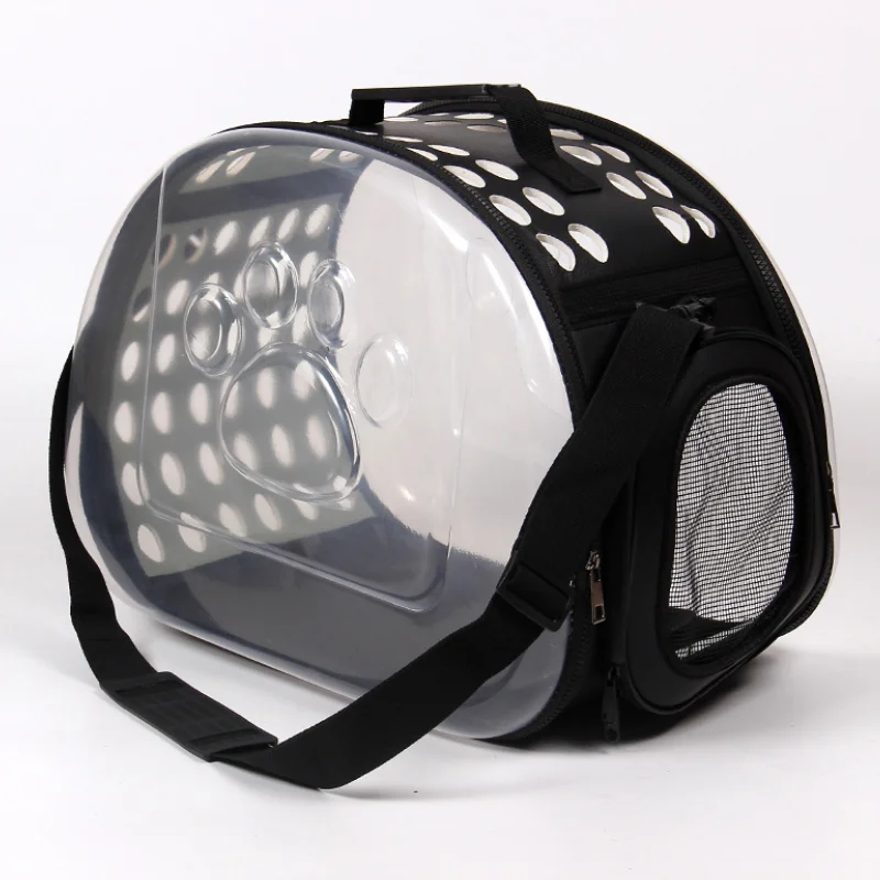 Fashionable Portable Transparent Texture Bag Out Of Folding Ventilation Cat Bag Soft Footprint Pattern EVA Material PT038
Fashionable Portable Transparent Texture Bag Out Of Folding Ventilation Cat Bag Soft Footprint Pattern EVA Material PT038