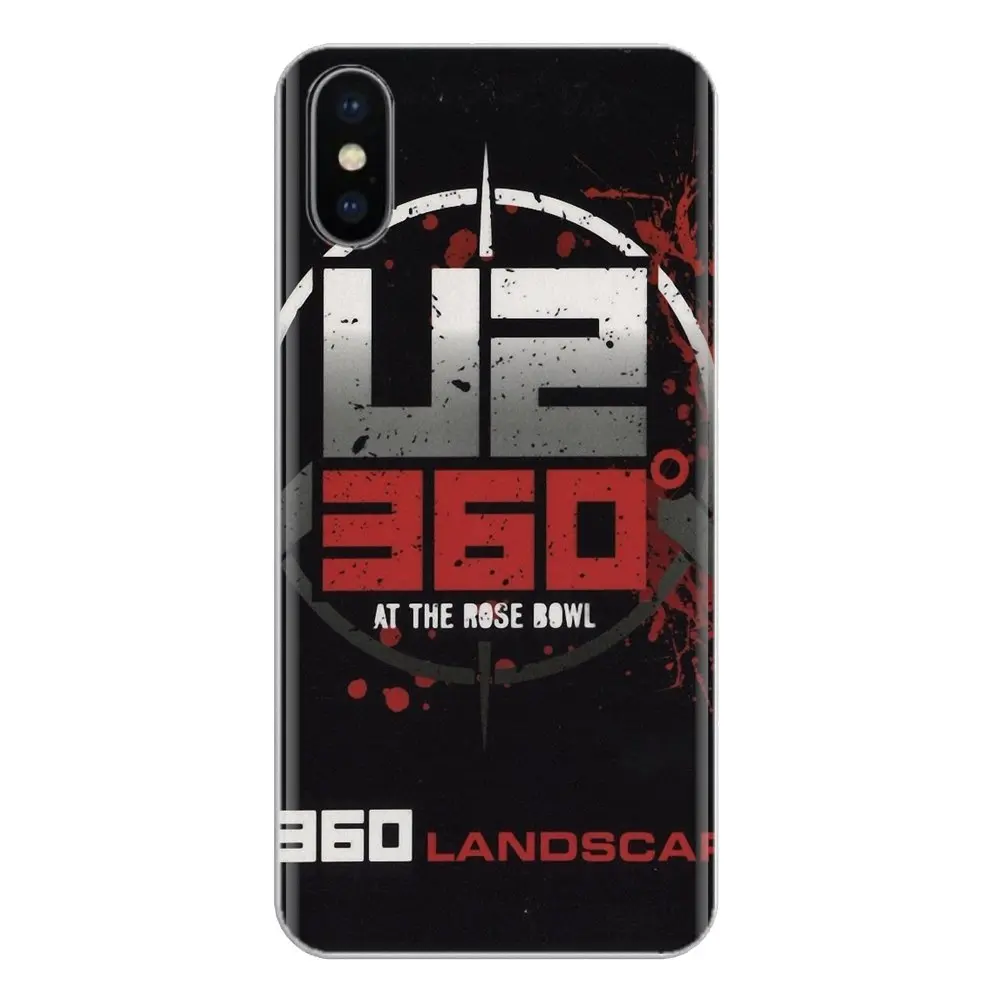 Силиконовый чехол для телефона rock music U2 с ирландским логотипом Samsung Galaxy S2 S3 S4 S5 MINI S6