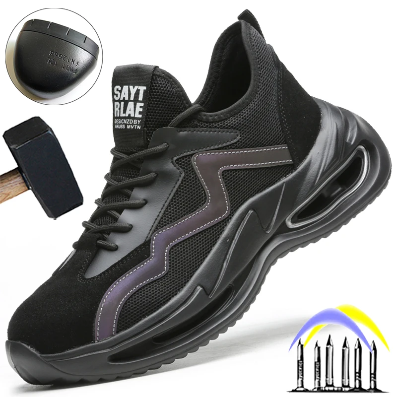 2021 Men Safety Shoes Boots Steel Toe Work Sneakers Men Indestructible Shoes Anti-smash Anti-puncture Work Shoes Boots For Men
2021 Men Safety Shoes Boots Steel Toe Work Sneakers Men Indestructible Shoes Anti-smash Anti-puncture Work Shoes Boots For Men
