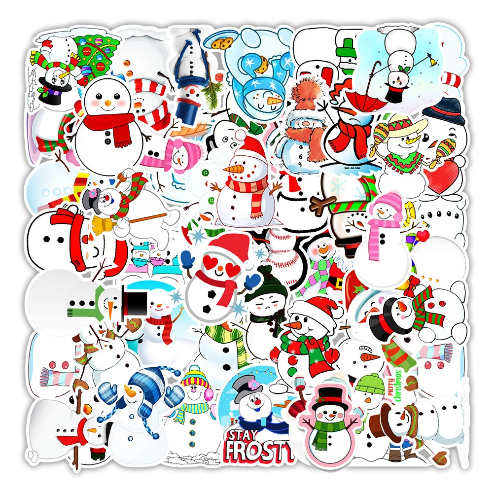 10/30/50PCS Cute Christmas Snowman Cartoon Stickers Aesthetic Laptop Water Bottle Waterproof Graffiti Decal Sticker Pack Kid Toy
10/30/50PCS Cute Christmas Snowman Cartoon Stickers Aesthetic Laptop Water Bottle Waterproof Graffiti Decal Sticker Pack Kid Toy