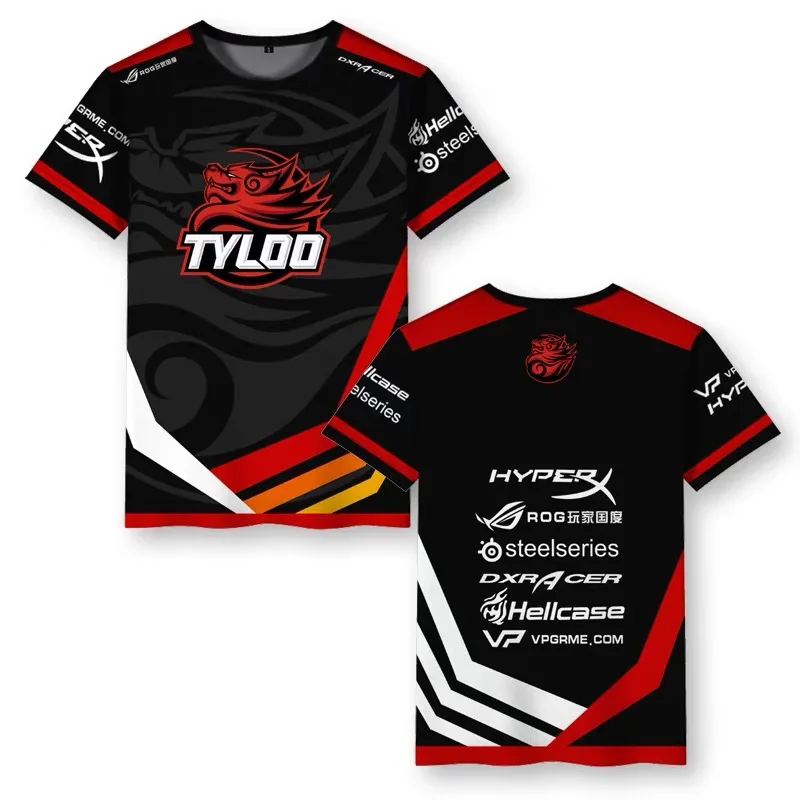 Men's T-shirt Tyloo Team Uniform CSGO LOL DOTA Game Uniform Harajuku Personality Fashion Casual Oversized T-shirt
Men's T-shirt Tyloo Team Uniform CSGO LOL DOTA Game Uniform Harajuku Personality Fashion Casual Oversized T-shirt