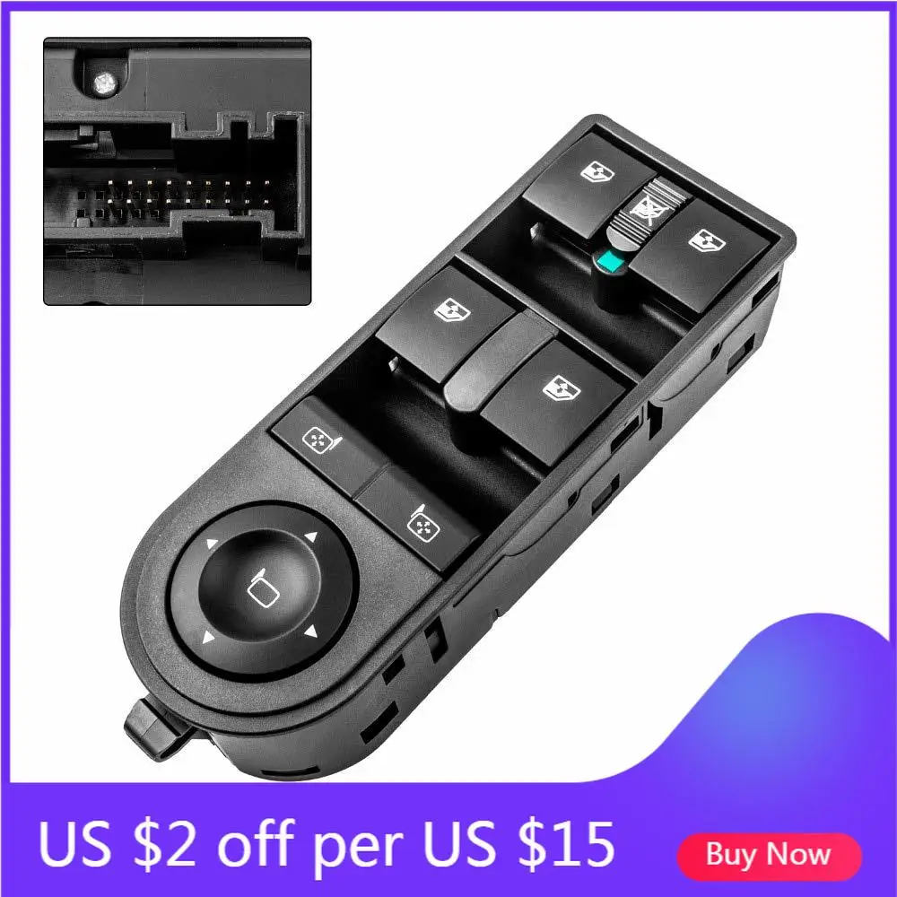 Переключатель электростеклоподъемника TIANBANG 13228699 13228877 для Opel Astra H/Opel Vauxhall Zafira B 2004-2015 
Переключатель электростеклоподъемника TIANBANG 13228699 13228877 для Opel Astra H/Opel Vauxhall Zafira B 2004-2015