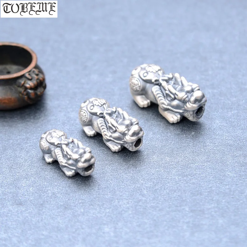 100% 3D 999 Silver Pixiu Beads Vintage Pure Silver Good Luck Fengshui Animal Jewelry Beads Powerful Pixiu Beads
100% 3D 999 Silver Pixiu Beads Vintage Pure Silver Good Luck Fengshui Animal Jewelry Beads Powerful Pixiu Beads