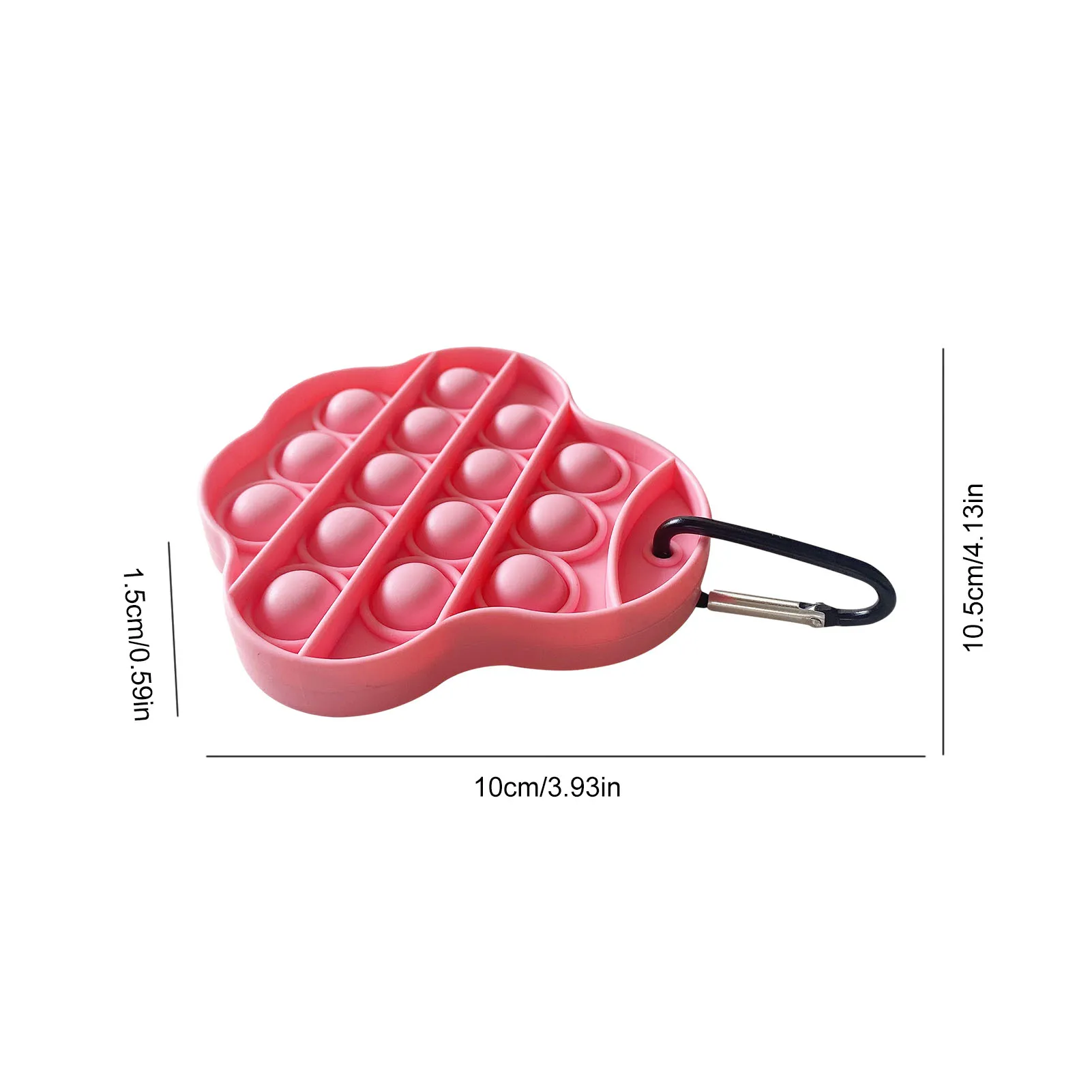 Simple Dimple Fidget Toy Keychain Pop It Push Pop Bubble Fidget Sensory Toys for Kid Adult Stress Relief Austism Antistress Toy
Simple Dimple Fidget Toy Keychain Pop It Push Pop Bubble Fidget Sensory Toys for Kid Adult Stress Relief Austism Antistress Toy