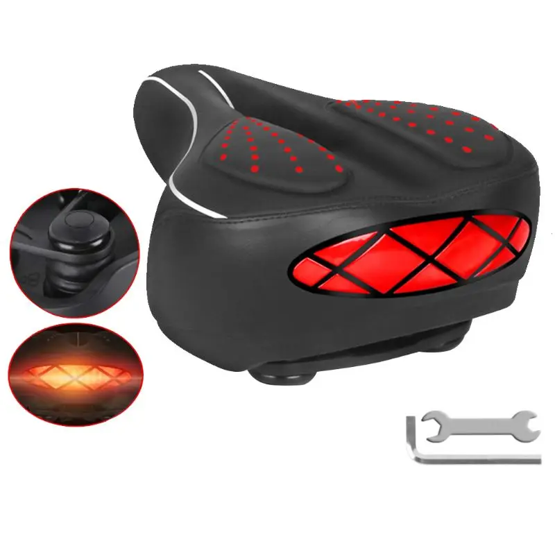 Universal Replacement Bicycle Saddle Comfortable Bike Seat Gel Leather Saddle
Universal Replacement Bicycle Saddle Comfortable Bike Seat Gel Leather Saddle