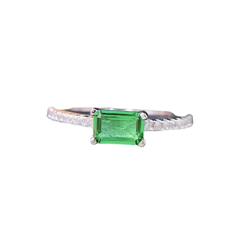 2021 New 4*6mm Created Moissanite Emerald Engagement Ring For Women Romantic Wedding Engagement Fine Jewelry Gifts
2021 New 4*6mm Created Moissanite Emerald Engagement Ring For Women Romantic Wedding Engagement Fine Jewelry Gifts