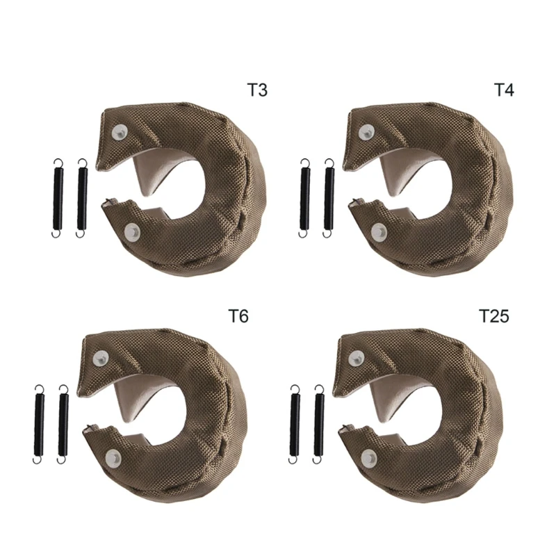 Turbocharger Heat Shield Turbo Scalding Preservation Blanket Barrier Protective Cover for T3 T25 T28 GT25 GT28 GT30
Turbocharger Heat Shield Turbo Scalding Preservation Blanket Barrier Protective Cover for T3 T25 T28 GT25 GT28 GT30