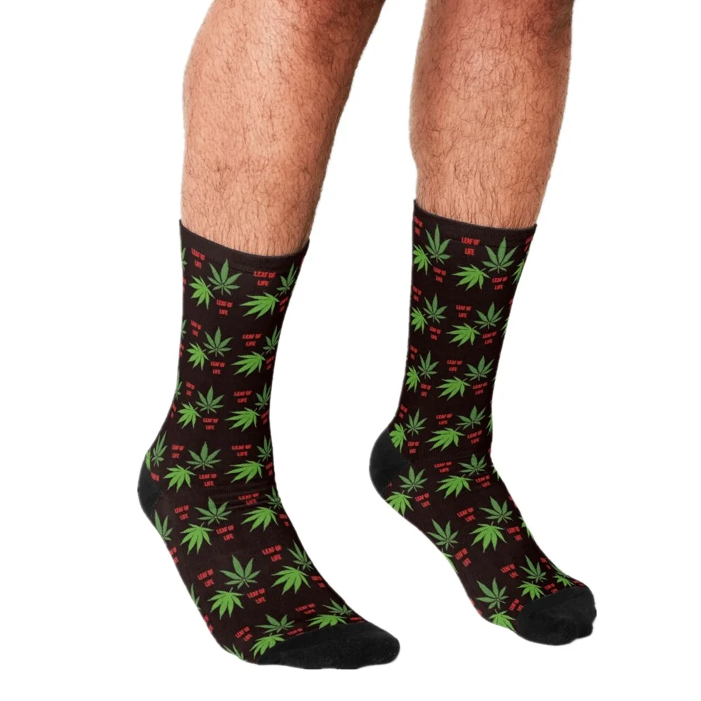 2021 Men Socks harajuku color weed is in my socks Printed Happy hip hop Novelty Skateboard Crew Casual Crazy Funny Socks
2021 Men Socks harajuku color weed is in my socks Printed Happy hip hop Novelty Skateboard Crew Casual Crazy Funny Socks