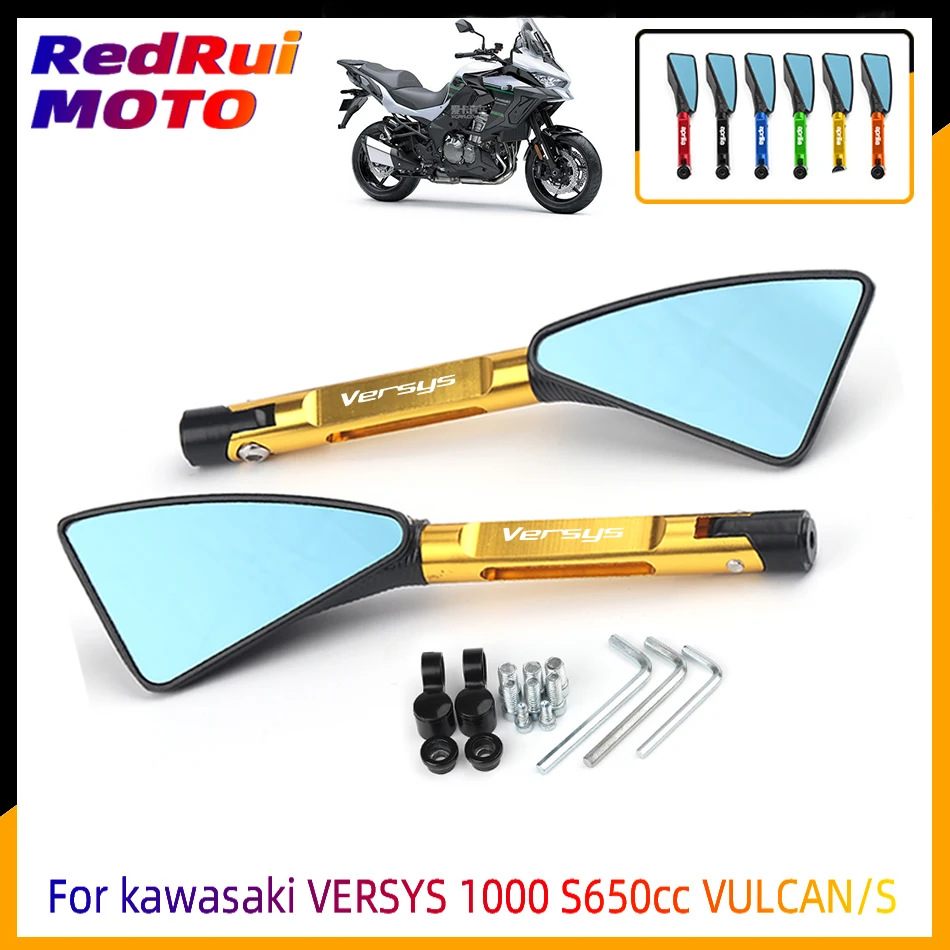 For kawasaki VERSYS1000 VERSYS650cc VULCAN/S VERSYS 1000 650CC S Aluminum CNC Motorcycle Side Mirror rearview Mirrors 
For kawasaki VERSYS1000 VERSYS650cc VULCAN/S VERSYS 1000 650CC S Aluminum CNC Motorcycle Side Mirror rearview Mirrors