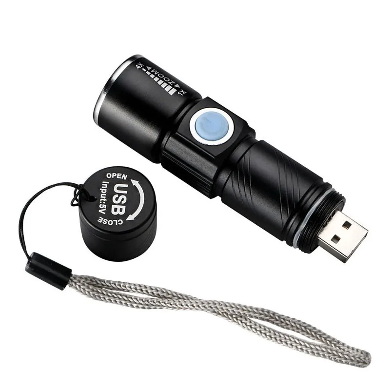 Mini Q5 LED Flashlight USB Rechargeable Camping Light Super Bright Night Riding Torch Zoomable Outdoor Camping Lamp Lantern
Mini Q5 LED Flashlight USB Rechargeable Camping Light Super Bright Night Riding Torch Zoomable Outdoor Camping Lamp Lantern