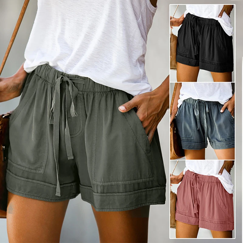DASSWEI 2022 Summer Casual Women For Shorts Elastic High Waist Wide Loose Leg Shorts Girl Shorts Female Beach Shorts Streetwear
DASSWEI 2022 Summer Casual Women For Shorts Elastic High Waist Wide Loose Leg Shorts Girl Shorts Female Beach Shorts Streetwear