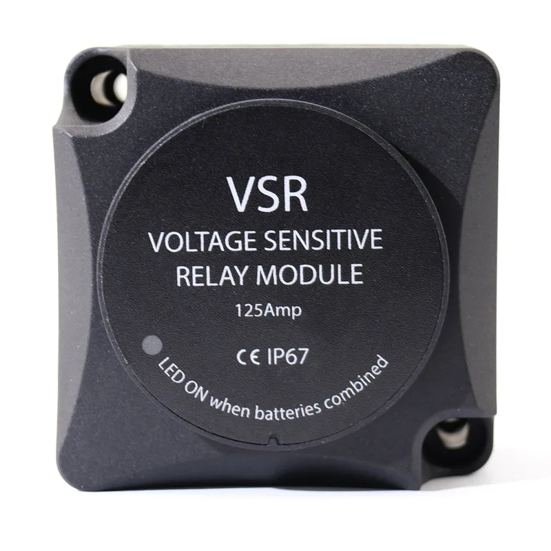Voltage Sensitive Relay 12V 125A Automatic Charging Sensing Relay (VSR) Yacht Ship Dual Battery Isolator Auto Parts 
Voltage Sensitive Relay 12V 125A Automatic Charging Sensing Relay (VSR) Yacht Ship Dual Battery Isolator Auto Parts
