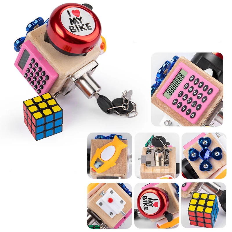 Toddlers Busy Activity Cube Kids Montessori Toys Children Hands Ability Training Lock Box Early Learning Busy Board Fidget Toys
Toddlers Busy Activity Cube Kids Montessori Toys Children Hands Ability Training Lock Box Early Learning Busy Board Fidget Toys