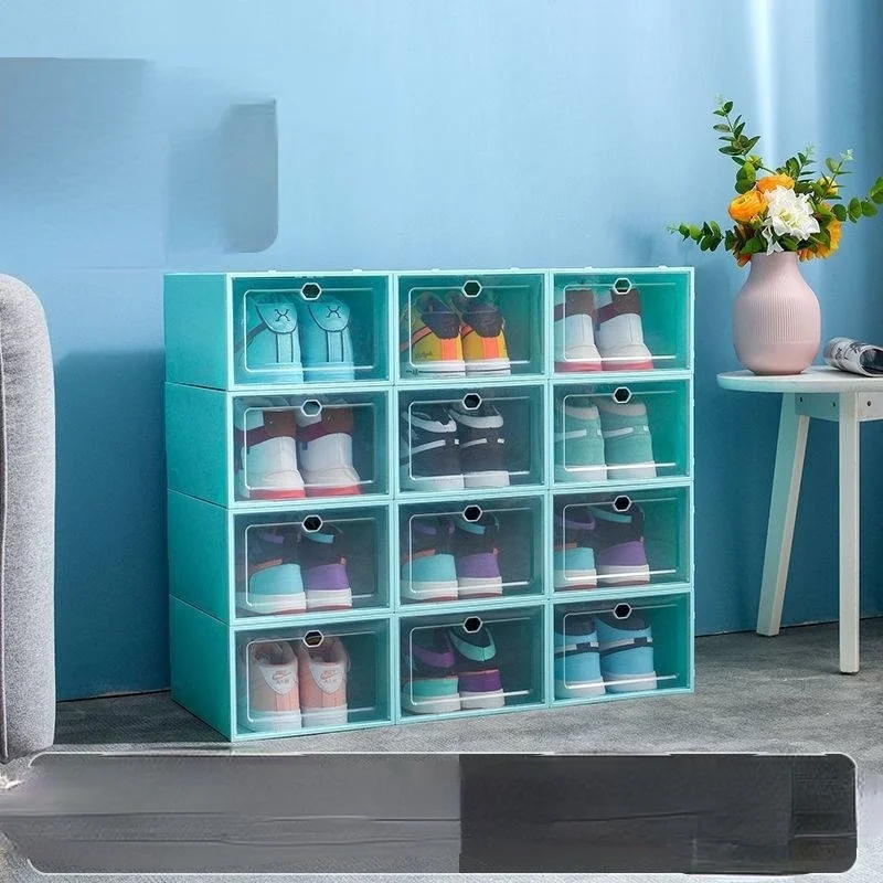 Прозрачная коробка для хранения обуви, утолщенный пылезащитный органайзер для обуви, комбинированный шкаф, 6 шт.
Прозрачная коробка для хранения обуви, утолщенный пылезащитный органайзер для обуви, комбинированный шкаф, 6 шт.