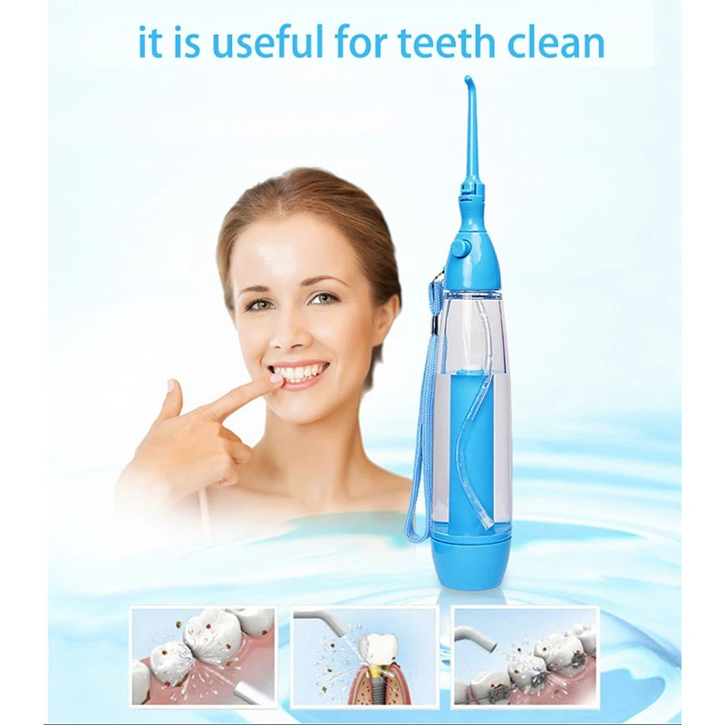 New Portable Oral Irrigator Clean the Mouth Wash Your Tooth Water Irrigation Manual Water Flosser No Electricity Abs
New Portable Oral Irrigator Clean the Mouth Wash Your Tooth Water Irrigation Manual Water Flosser No Electricity Abs
