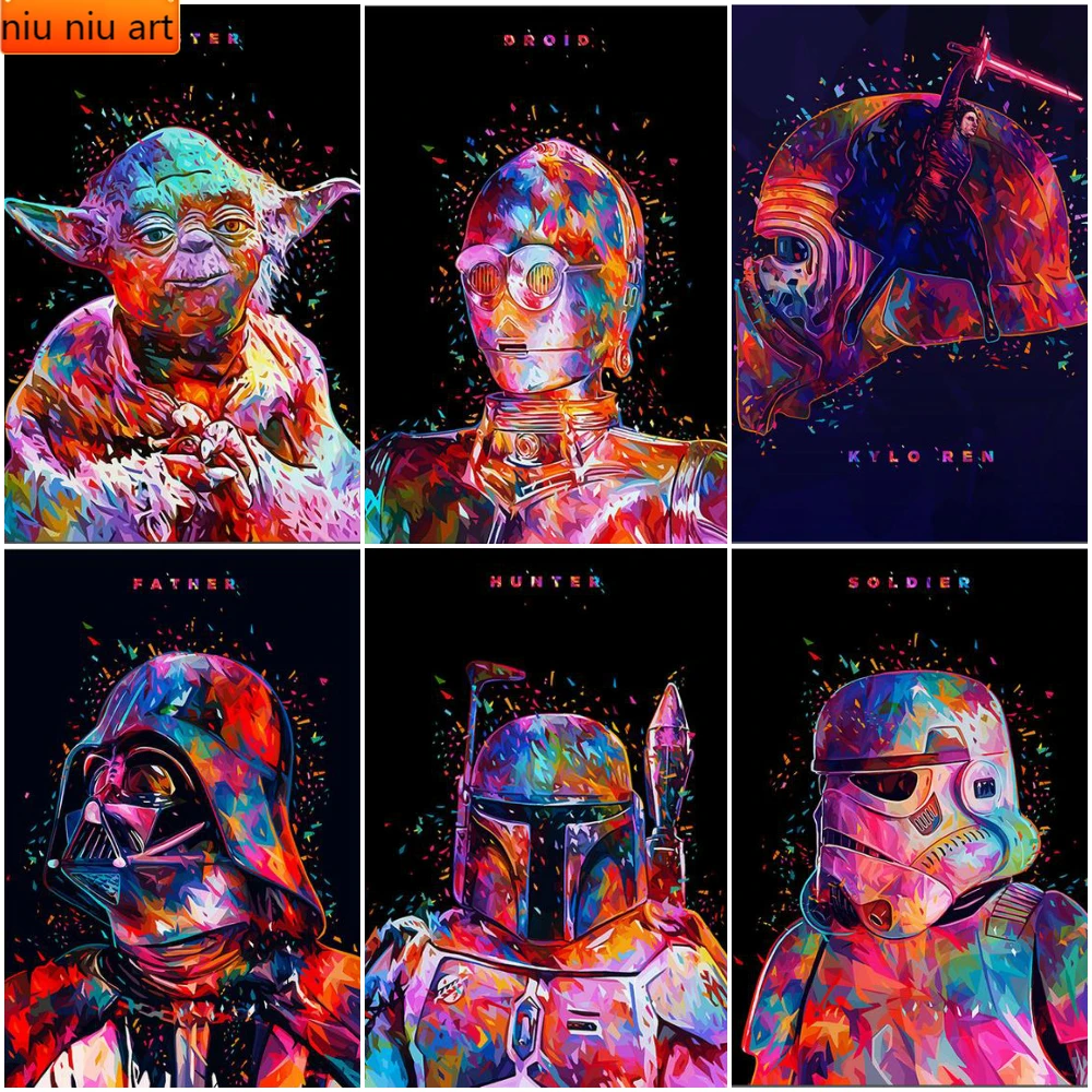Star Wars Diamond Painting Diamond Inlaid Diamond Mosaic Diamond Embroidery Cross Stitch Kits Home Decor
Star Wars Diamond Painting Diamond Inlaid Diamond Mosaic Diamond Embroidery Cross Stitch Kits Home Decor