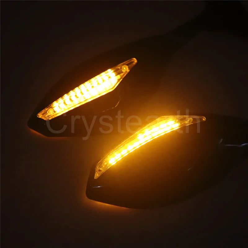 Motorcycle Motorbike Rear View Side Mirrors LED Turn Signals For Yamaha YZF R1 R6 Honda Suzuki Kawasaki ZX6R ZX10R ZX636
Motorcycle Motorbike Rear View Side Mirrors LED Turn Signals For Yamaha YZF R1 R6 Honda Suzuki Kawasaki ZX6R ZX10R ZX636
