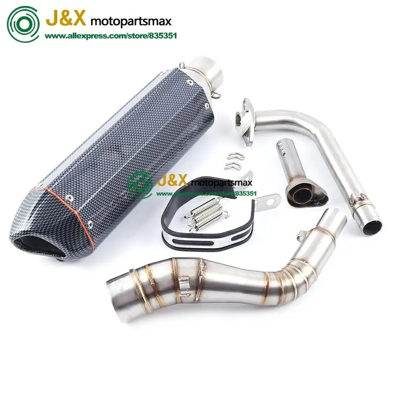 NMAX155 Motorcycle Exhaust muffler Slip On Full System contact middle pipe + exhaust For YAMAHA NMAX125 NMAX 125 NMAX155
NMAX155 Motorcycle Exhaust muffler Slip On Full System contact middle pipe + exhaust For YAMAHA NMAX125 NMAX 125 NMAX155