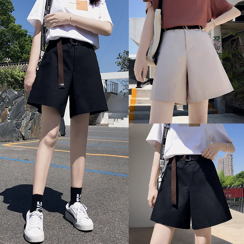 CGC 2021 Summer Waist Shorts Women Casual Loose Ladies Fashion Tooling Hem Elastic Waist Pocket Black White Jeans Female
CGC 2021 Summer Waist Shorts Women Casual Loose Ladies Fashion Tooling Hem Elastic Waist Pocket Black White Jeans Female