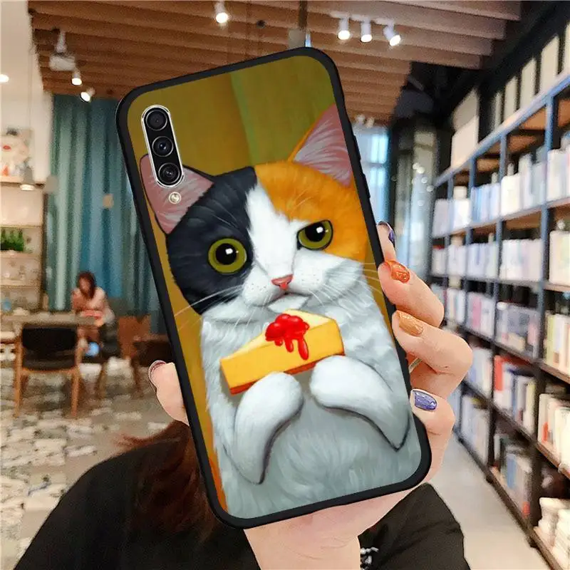 Funny art cat animal Phone Case For Samsung galaxy A S note 10 7 8 9 20 30 31 40 50 51 70 71 21 s ultra plus
Funny art cat animal Phone Case For Samsung galaxy A S note 10 7 8 9 20 30 31 40 50 51 70 71 21 s ultra plus