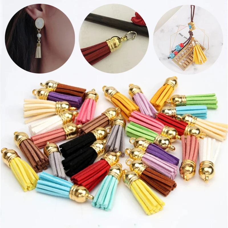 4cm Mini Colorful Tassels Pendant Jewelry Findings Vintage Leather Suede Tassels Earrings Bag Keychain Accessories For DIY Craft
4cm Mini Colorful Tassels Pendant Jewelry Findings Vintage Leather Suede Tassels Earrings Bag Keychain Accessories For DIY Craft