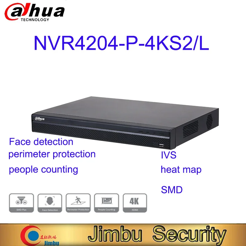 Сетевой видеорегистратор dahua, 4-канальный сетевой видеорегистратор, 1U 2HDDs, 4PoE, сетевой видеорегистратор с питанием по Ethernet, 4k, 4 канала, распоз...
Сетевой видеорегистратор dahua, 4-канальный сетевой видеорегистратор, 1U 2HDDs, 4PoE, сетевой видеорегистратор с питанием по Ethernet, 4k, 4 канала, распоз...
